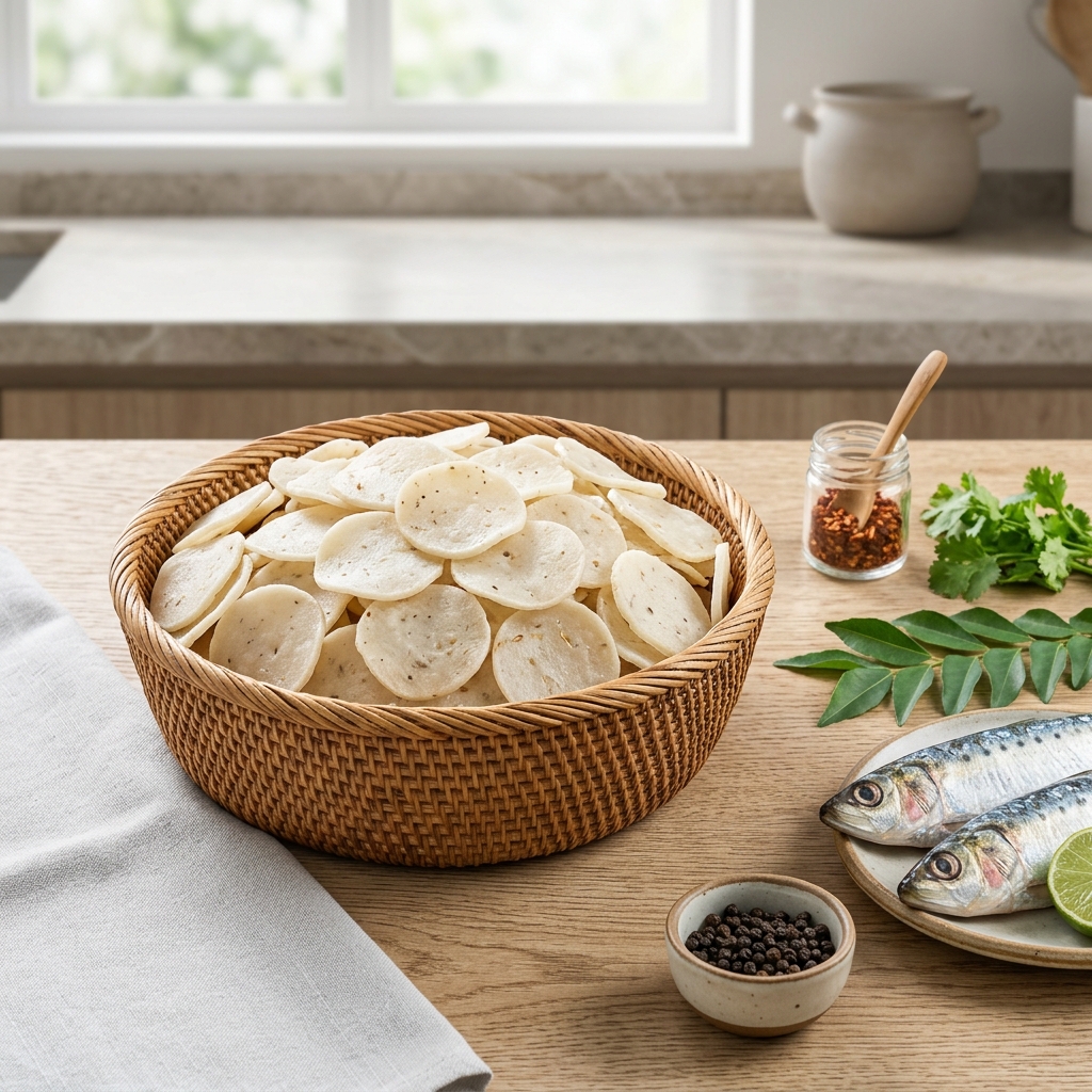 Raw Fish Crackers