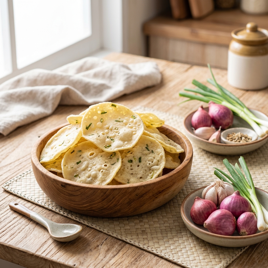 Raw Onion Crackers
